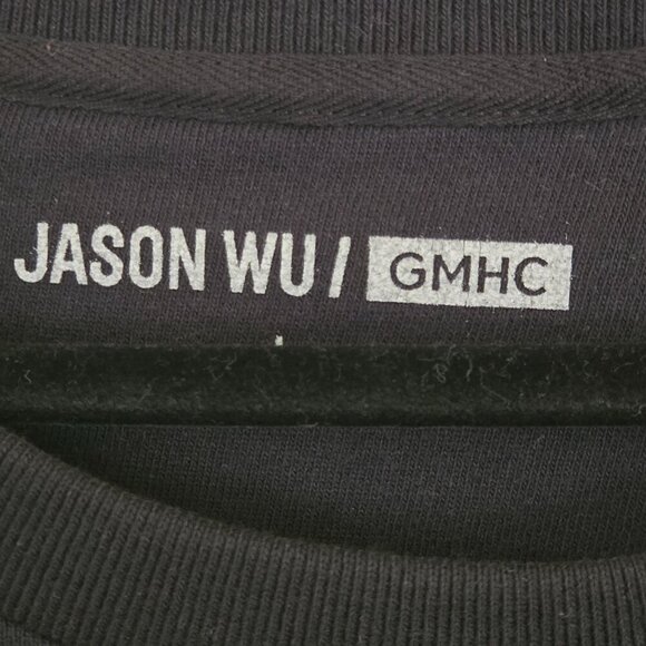 Jason Wu Distance Yourself From Hate Unisex Cotton Crewneck Sweatshirt Size L - Picture 4 of 6